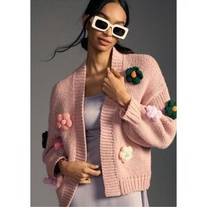 Susannah 3D Cardigan Sweater by Maeve x Anthropologie